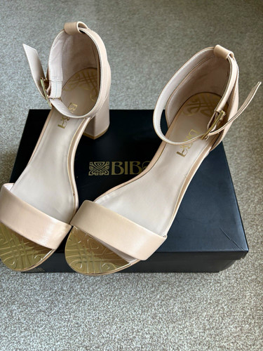 Biba janais beige leather - janais,