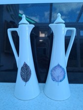 Portmeirion Dusk Pattern Oil And Vinegar Bottles, New, Inboxes