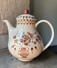 Johnson Bros Jamestown Teapot Old Granite Staffordshire England Ironstone 1.4L