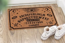 Coir Doormat- Gothic talking