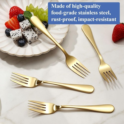 6pcs titanium gold plated - 6pcs,