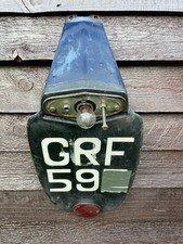 rear nunber plate for bsa