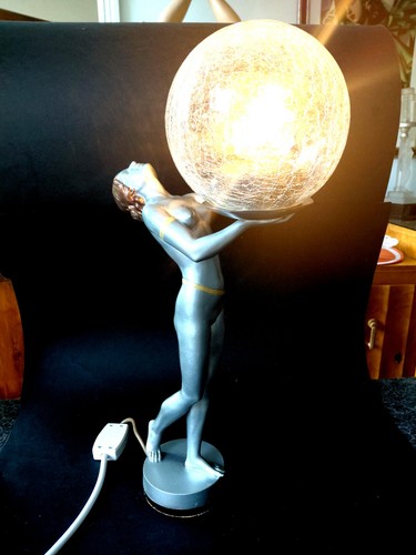 Original art deco spelter - original,