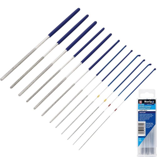 Bluespot 12pc mini round fine - 12pc,