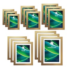 [Set of 3] Gold Photo Frame