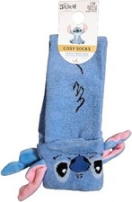 Disney Stitch 3D Ladies Slipper Socks Cosy Warm Winter Gripper Bed Socks Gift