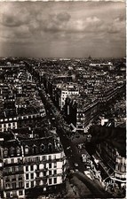 Old postcard Paris 4th La Rue