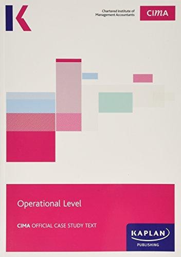 Cima operational case - cima,