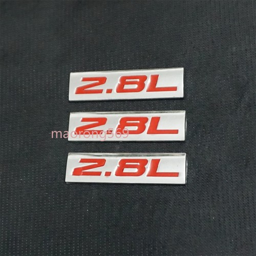 Silver chrome red - 3x,