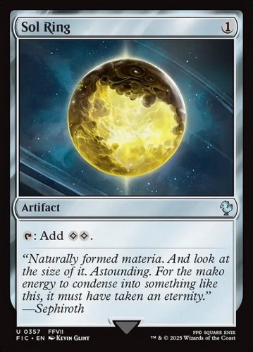 Mtg sol ring 357 final - ring,
