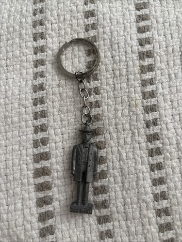 Jack daniel pewter keyring - jack,