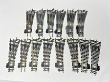 Job lot Of 14 Hornby Steel Points Left/right R612/R613. FREE POST