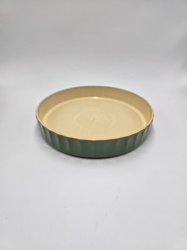 Vintage denby manor green flan - denby,