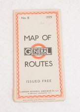 Bus coach pocket map - map, london
