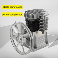 2.2KW Cylinder Piston Style Air Compressor Pump Head 3HP Air Tool With Silencer