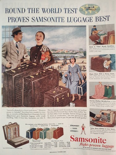 1954 holiday original - holiday, ad