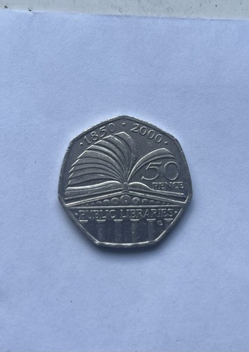 Public libraries 50p - libraries,