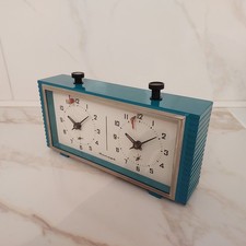 Vintage Blue Turquoise Chess