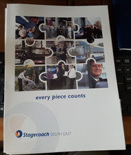 STAGECOACH SOUTH EAST CARD A4