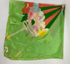 Vintage Hanae Mori Silk Scarf