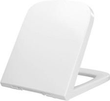 Square Toilet Seat Soft Close UF Duroplast Easy to Clean