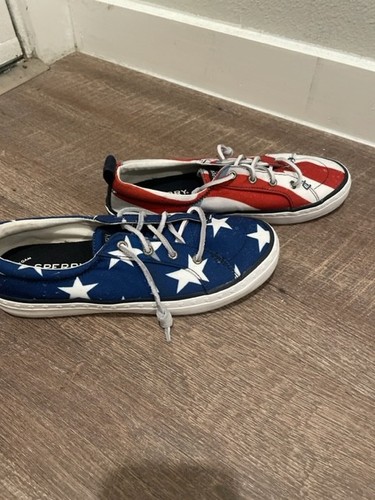 Sperry usa patriotic - patriotic, lace-up