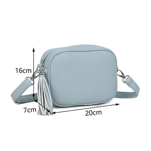 Ladies cross body bag tassel - body,