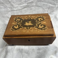 Italian Inlaid Walnut High