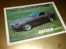 DATSUN 260Z Two Seater + 2+2 Original 1978 UK Market Sales Brochure Very Rare