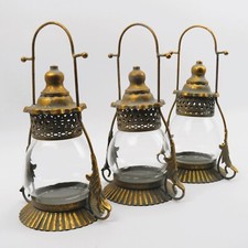 Vintage look distressed gold