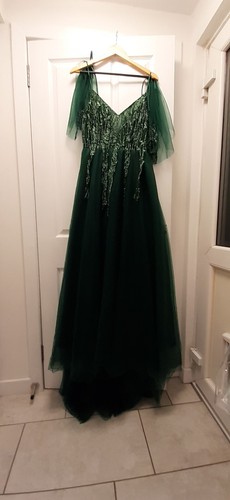 Green fairy princess dress - fairy,