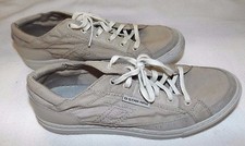 NEW G STAR RAW 3301 MENS UK 7 EUR 42 BEIGE CANVAS LACE UP DECK SHOES TRAINERS 