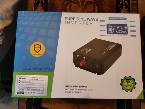 600w 2000w pure sine - 600w/2000w,