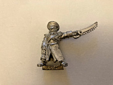Warhammer 40k Imperial Guard Valhallan Ice Warrior Lieutenant OOP Metal