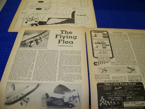 1949 flying flea c - 1949:, r/c