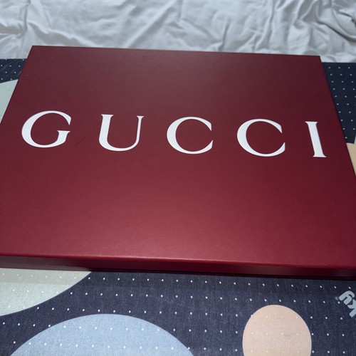 Gucci burgundy empty box with - gucci,