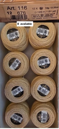 New dmc cotton perle - new,