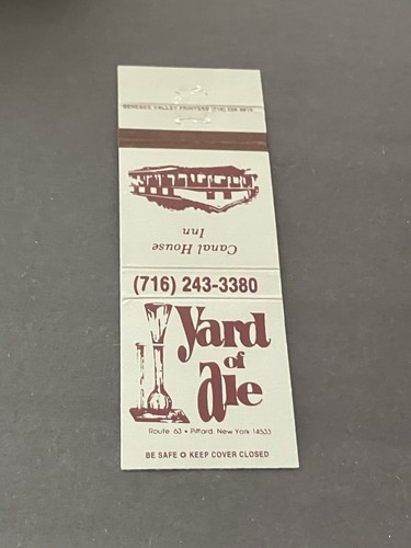 Vintage new york matchbook - new,