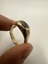 Custom Pink Diamond Gold Ring