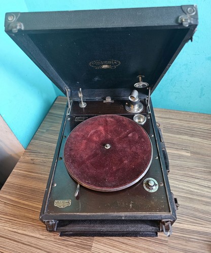 Columbia grafonola gramophone - grafonola,