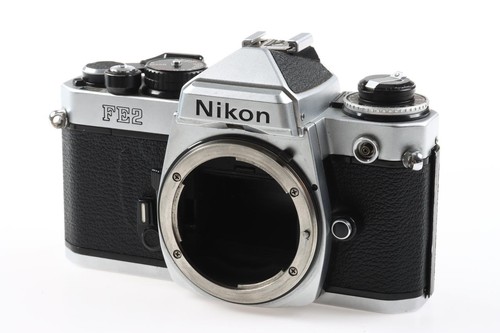 Nikon fe2 body silver - nikon,