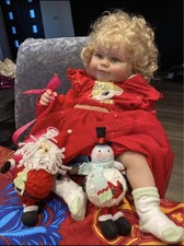 BEAUTIFUL BLONDE CHERUBIC WEIGHTED REBORN TODDLER  VINYL DOLL SO PRETTY !!!😍