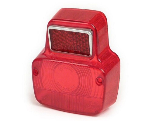 Rear light glass made - , in