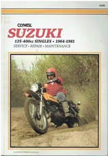 SUZUKI TC/TM/TS 125 , TC/TS 185 , RL/TM/TS 250 & TM/TS 400 1964-81 REPAIR MANUAL