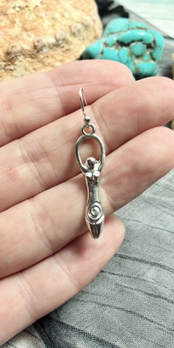 Pagan goddess earrings - , summer