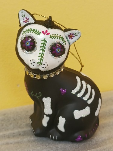 Sugar skull cat day the - skull,