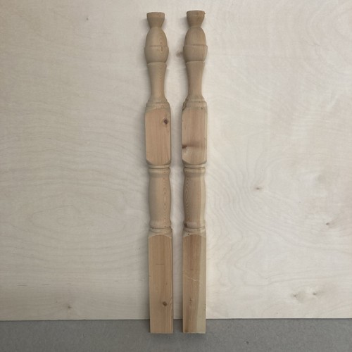 Pine turned cheval mirror - pine,