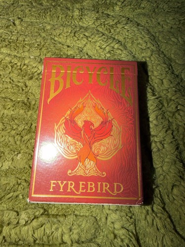 Bicycle fyrebird playing cards - fyrebird,