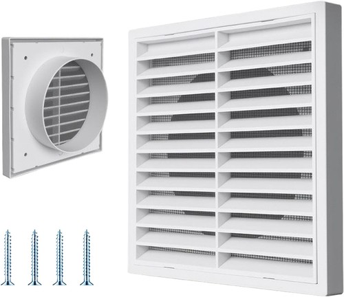 Outside wall vent - outside, hose