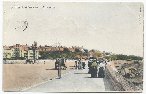 Exmouth promenade looking east - exmouth,